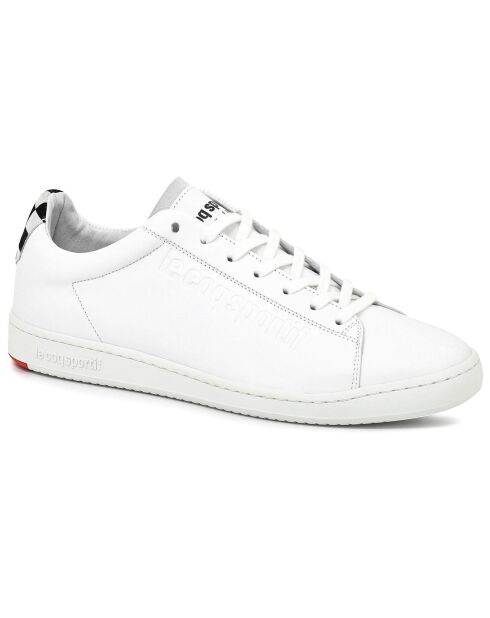 Sneakers en Cuir Blazon Sport Made in France blanches